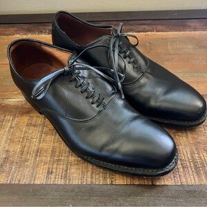 Allen Edmonds Carlyle Classic Black Oxford Leather Men's Dress Shoes